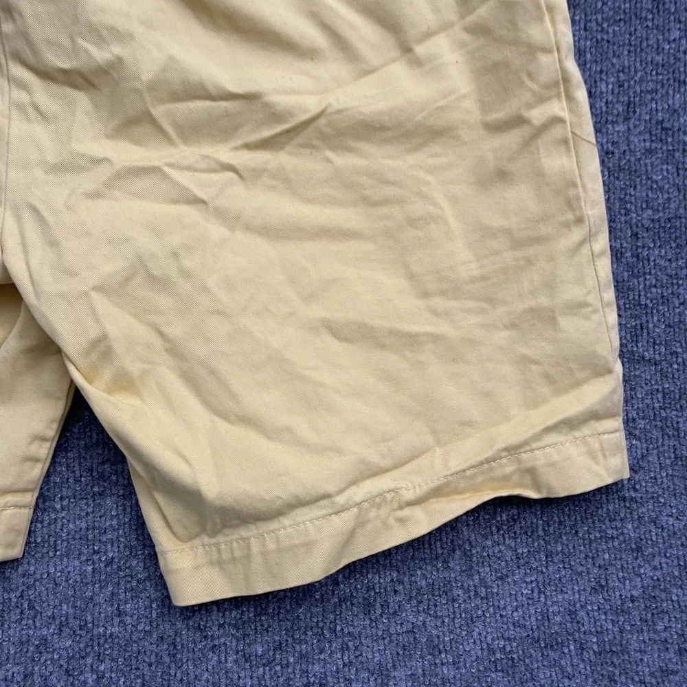 Polo Ralph Lauren Prospect Shorts Men's Sz 35 Classic Casual Chino Cotton Yellow